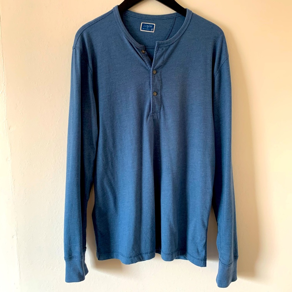 Long Sleeve Henley Tee